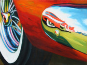 Chevrolet Car Art Print| Bel Air Reflecion