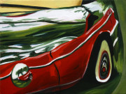 Chevrolet Car Art Print|Chevy on the Lawn