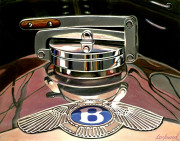 Bentley Car Art Print|Bentley Rad Cap
