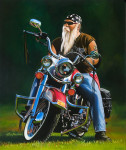 Harley Motorcycle Art Print|Glory Days