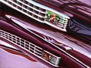 Cadillac Car Art Print|Cadillac Grille