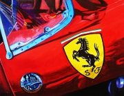 Ferrari Car Print | Ferrari Mas Du Clos