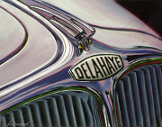 Delahaye Car Art Print|Delahaye Grille