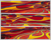 Abstract Car Art Print|Hot Rod Flames