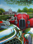 Alfa Romeo Car Art Print|Dayton Concours