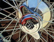 Jaguar Car Art Print|SS Wheel
